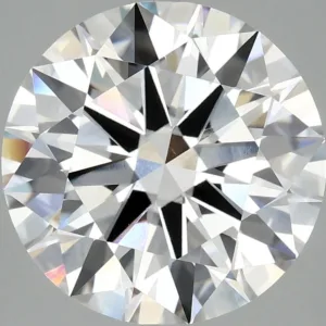 5.08 Carat Round F VVS2 Lab Diamond