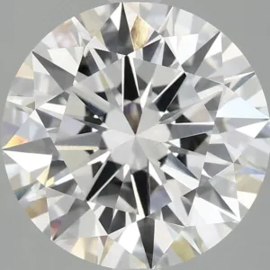 4.08 Carat Round F VVS2 Lab Diamond