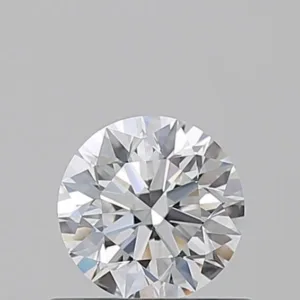 0.58 Carat Round D VVS1 Natural Diamond