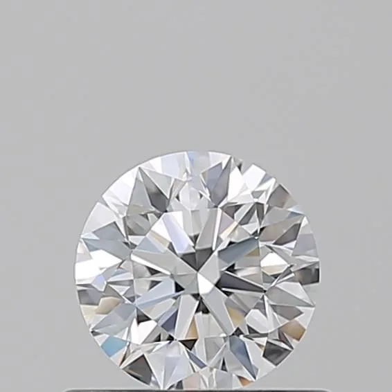 0.58 Carat Round D VVS1 Natural Diamond 1 0.58 Carat Round D VVS1 Natural Diamond