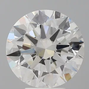 5.52 Carat Round E VVS2 Lab Diamond