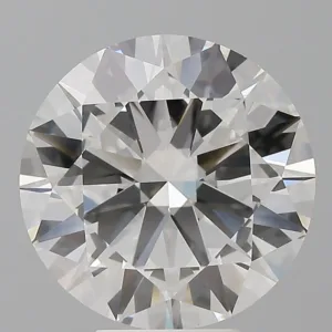 6.04 Carat Round F VVS2 Lab Diamond