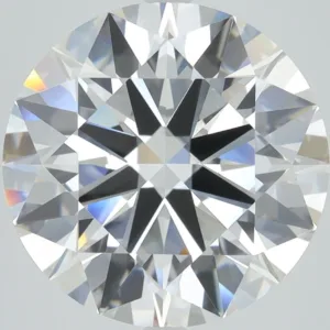 6.08 Carat Round F VVS2 Lab Diamond