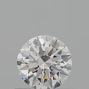 0.5 Carat Round D VVS2 Natural Diamond