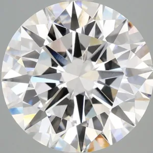 5.04 Carat Round F VVS2 Lab Diamond