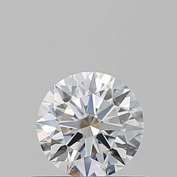 0.52 Carat Round D VVS2 Natural Diamond 1 0.52 Carat Round D VVS2 Natural Diamond