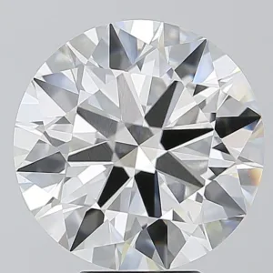 5.55 Carat Round F VS1 Lab Diamond