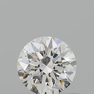 0.53 Carat Round D VVS1 Natural Diamond