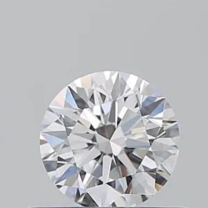 0.5 Carat Round D VVS1 Natural Diamond