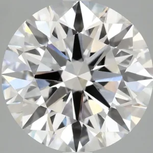 5.04 Carat Round F VVS2 Lab Diamond