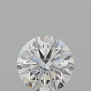 0.52 Carat Round D VVS2 Natural Diamond