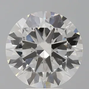 6.47 Carat Round F VVS2 Lab Diamond