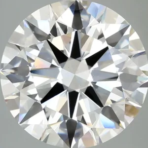 5.08 Carat Round F VS1 Lab Diamond