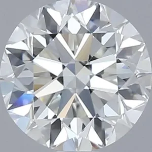 0.9 Carat Round I VVS1 Natural Diamond