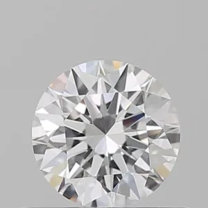 0.53 Carat Round D VVS1 Natural Diamond