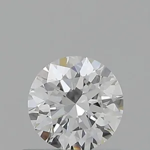 0.5 Carat Round E VVS1 Natural Diamond