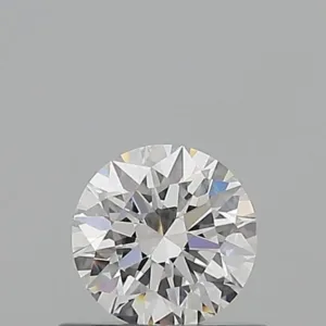 0.51 Carat Round E VVS1 Natural Diamond