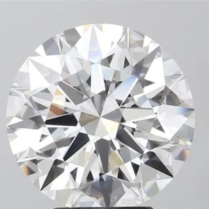 5.09 Carat Round E VVS2 Lab Diamond