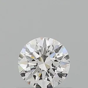 0.53 Carat Round D VVS1 Natural Diamond