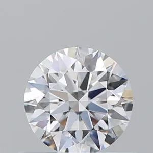 0.54 Carat Round D VVS1 Natural Diamond