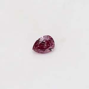 0.06 Carat Pear Fancy Vivid Pink VS2 Natural Diamond