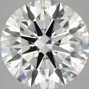 4.06 Carat Round F VVS2 Lab Diamond