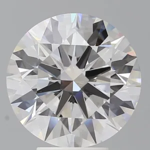 5.1 Carat Round F VVS2 Lab Diamond