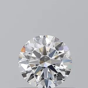 0.52 Carat Round E VVS2 Natural Diamond