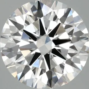 4.08 Carat Round F VVS2 Lab Diamond