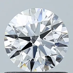 0.7 Carat Round D VVS1 Natural Diamond