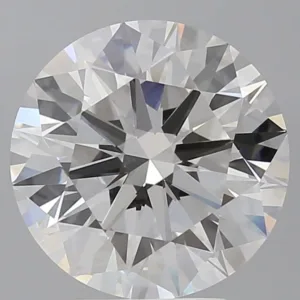 5.06 Carat Round F VVS2 Lab Diamond