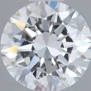 0.52 Carat Round F SI1 Natural Diamond