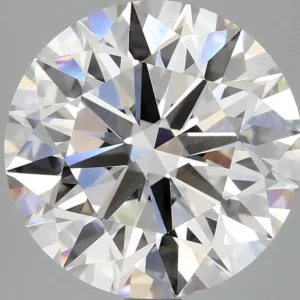 5.09 Carat Round F VVS2 Lab Diamond