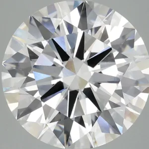 5.09 Carat Round D VVS2 Lab Diamond