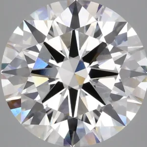 5.09 Carat Round F VVS2 Lab Diamond