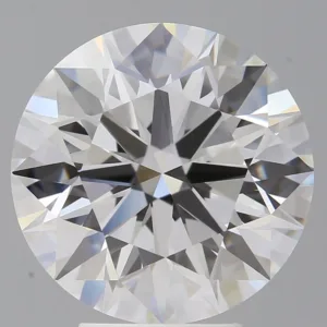 5.04 Carat Round F VVS2 Lab Diamond