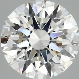 4.04 Carat Round F VVS2 Lab Diamond