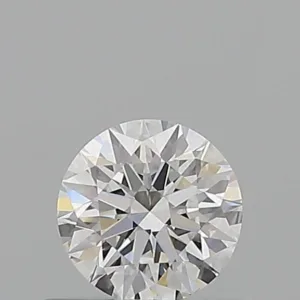0.5 Carat Round E VVS1 Natural Diamond