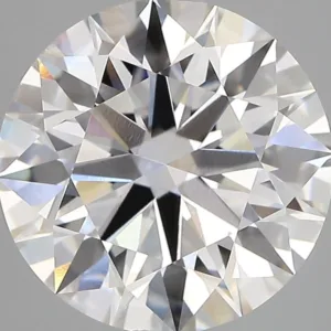5.05 Carat Round F VVS2 Lab Diamond