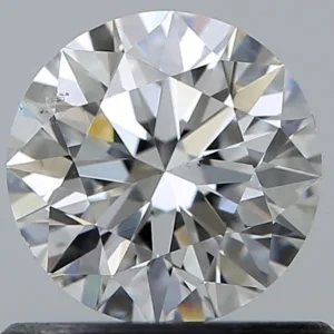 0.59 Carat Round E VS2 Natural Diamond