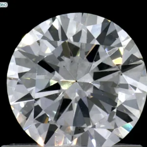 0.72 Carat Round F VVS2 Natural Diamond