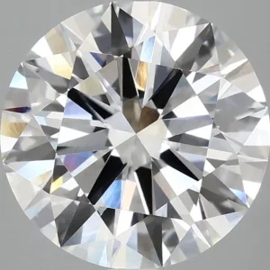 4.05 Carat Round F VVS2 Lab Diamond