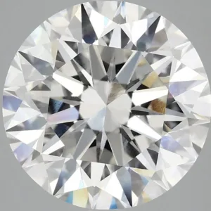 5.08 Carat Round F VVS2 Lab Diamond