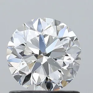 1 Carat Round F SI1 Natural Diamond