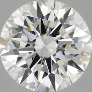 4.05 Carat Round F VVS2 Lab Diamond