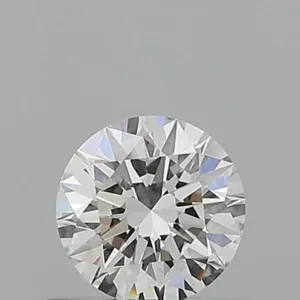 0.54 Carat Round D VVS1 Natural Diamond