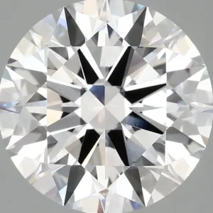 4.09 Carat Round D VVS2 Lab Diamond