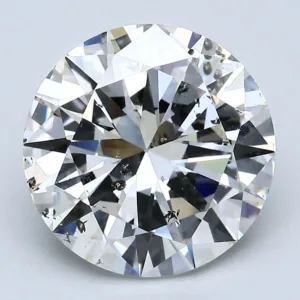 5 Carat Round H SI2 Natural Diamond