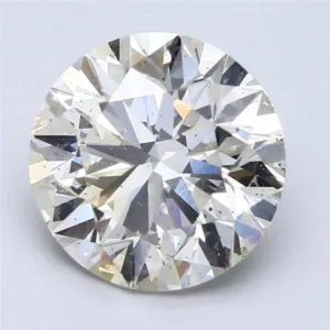3.66 Carat Round G SI1 Natural Diamond