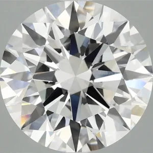 4.04 Carat Round F VVS2 Lab Diamond